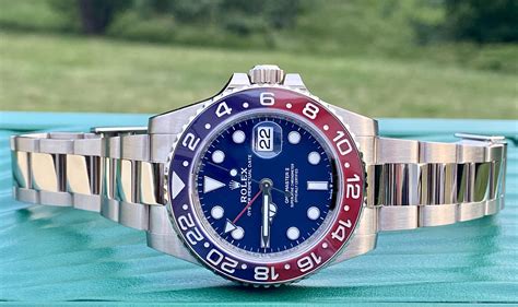 white gold pepsi gmt.